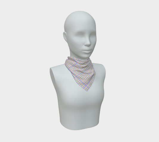 26" x 26" Silk Charmeuse Scarf 1